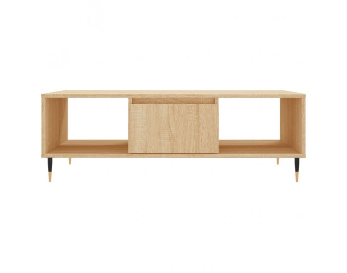 Sonata H Кафе маса, дъб сонома, 104x60x35 см, инженерно дърво