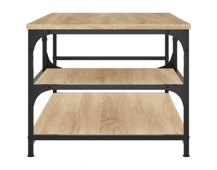 Sonata H Кафе маса, дъб сонома, 90x49x40 см, инженерно дърво