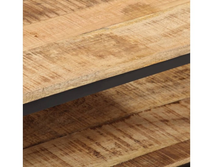 Sonata H Маса за кафе, 100x50x35 см, грубо мангово дърво масив