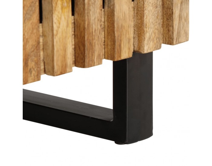 Sonata H Маса за кафе, 100x55x40 см, масивно грубо мангово дърво