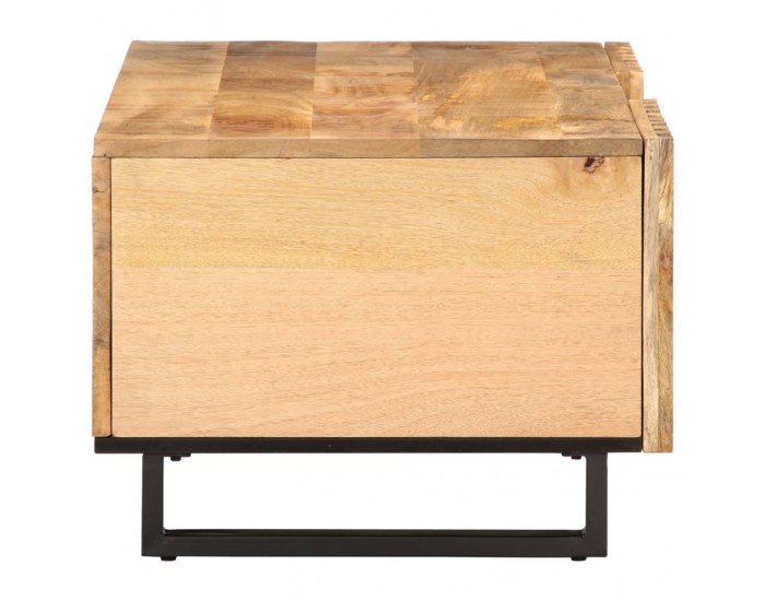 Sonata H Маса за кафе, 100x55x40 см, масивно грубо мангово дърво