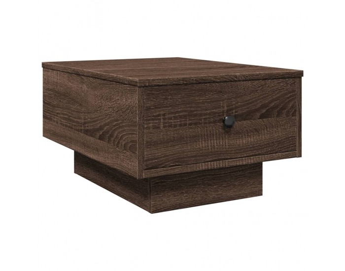 Sonata H Кафе маса, кафяв дъб, 60x45x31 см, инженерно дърво