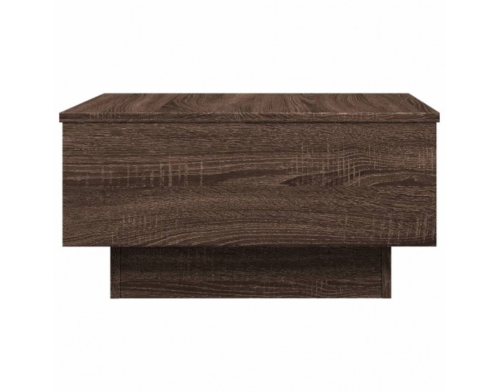 Sonata H Кафе маса, кафяв дъб, 60x45x31 см, инженерно дърво