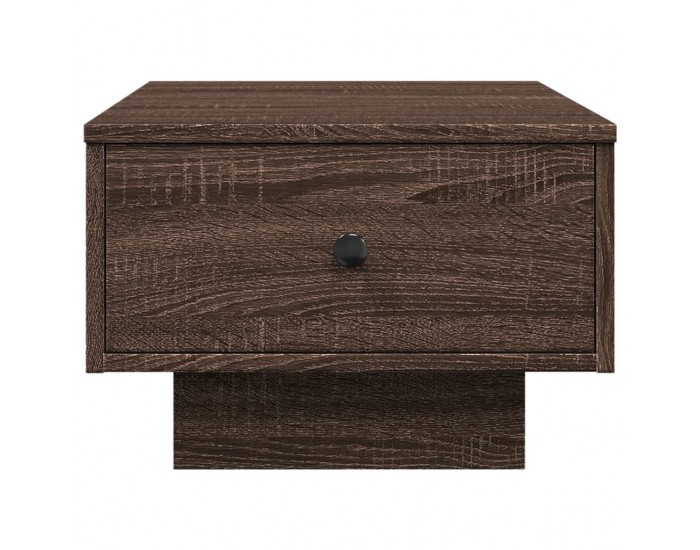 Sonata H Кафе маса, кафяв дъб, 60x45x31 см, инженерно дърво