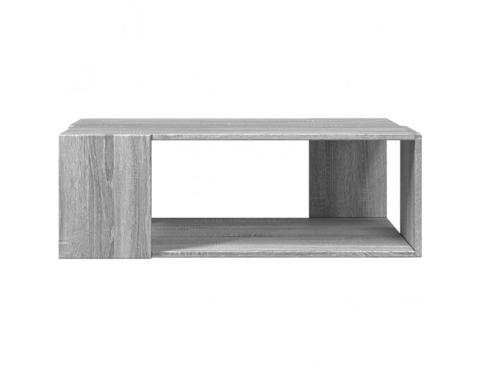 Sonata H Маса за кафе, сив сонома, 89,5x48x30 см, инженерно дърво