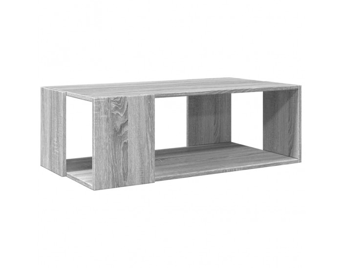 Sonata H Маса за кафе, сив сонома, 89,5x48x30 см, инженерно дърво