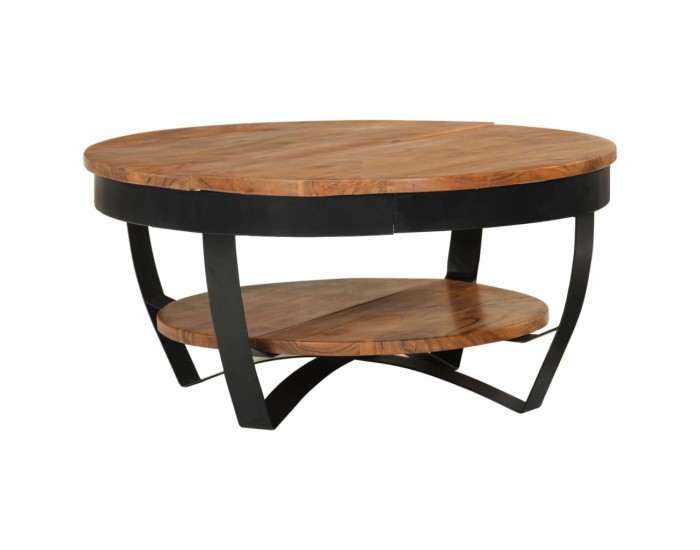 Sonata H Холна маса, 65x65x32 см, акациево дърво масив