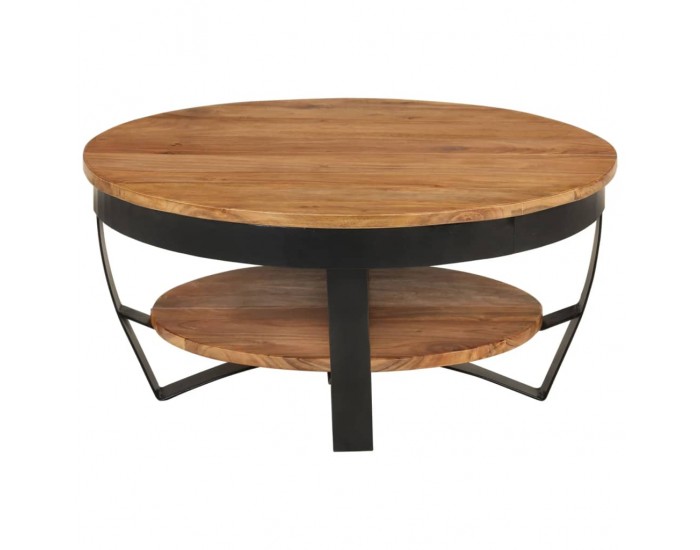 Sonata H Холна маса, 65x65x32 см, акациево дърво масив