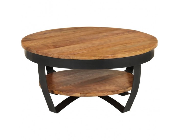 Sonata H Холна маса, 65x65x32 см, акациево дърво масив