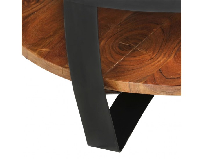 Sonata H Холна маса, 65x65x32 см, акациево дърво масив