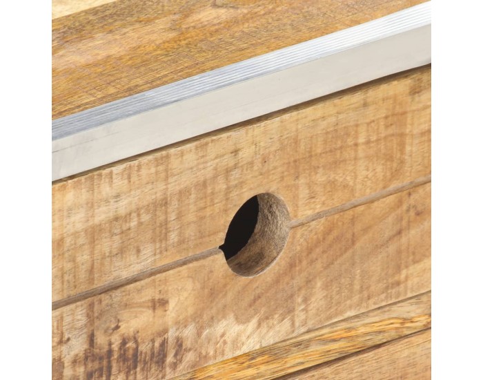 Sonata H Маса за кафе, 89x59x33 см, грубо мангово дърво масив