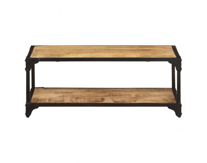 Sonata H Маса за кафе, 90x45x35 см, грубо мангово дърво масив