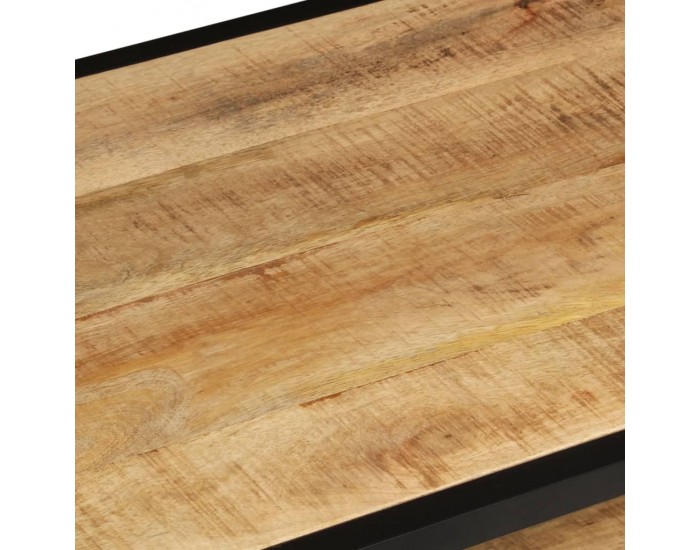 Sonata H Маса за кафе, 90x45x35 см, грубо мангово дърво масив