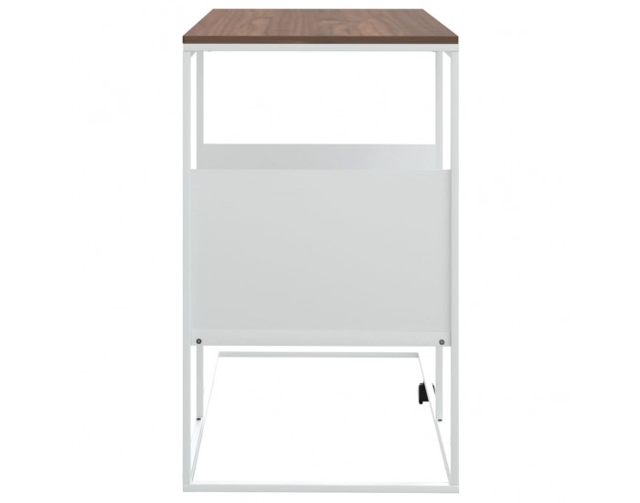 Sonata H Странична маса, бяла, 55x36x59,5 см, инженерно дърво