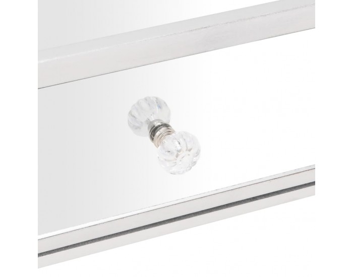 Sonata H Огледална маса за кафе, 106x45x45 см, инженерно дърво и стъкло