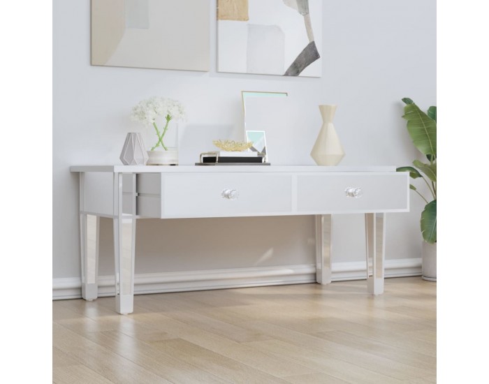 Sonata H Огледална маса за кафе, 106x45x45 см, инженерно дърво и стъкло