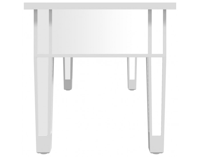 Sonata H Огледална маса за кафе, 106x45x45 см, инженерно дърво и стъкло