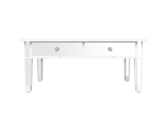 Sonata H Огледална маса за кафе, 106x45x45 см, инженерно дърво и стъкло