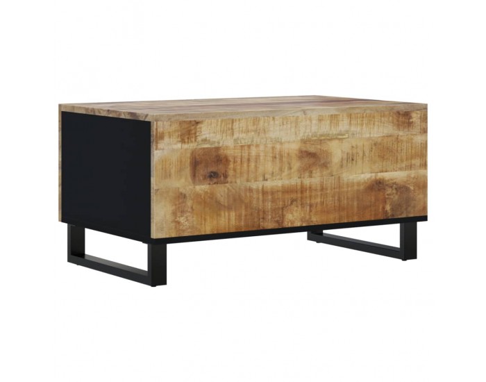 Sonata H Маса за кафе, 80x50x40 см, манго масив и инженерно дърво