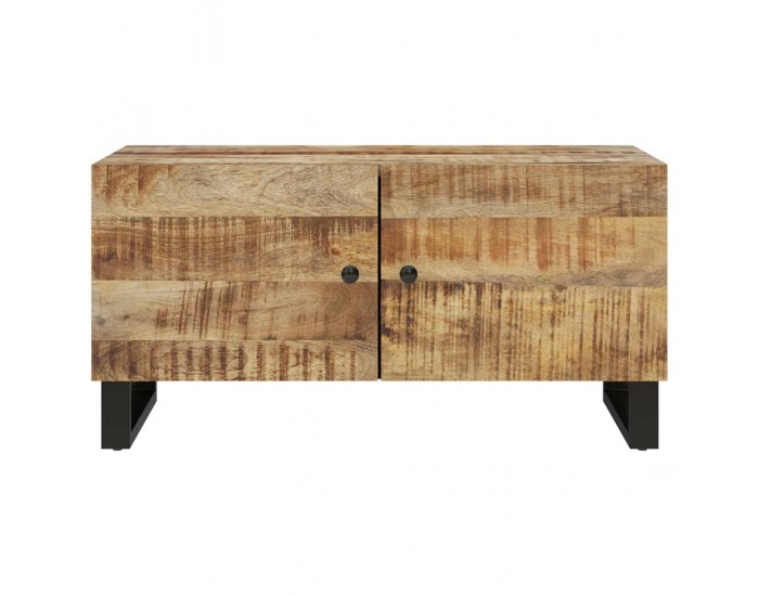 Sonata H Маса за кафе, 80x50x40 см, манго масив и инженерно дърво