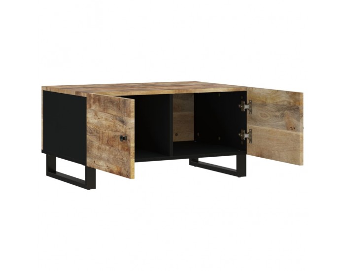 Sonata H Маса за кафе, 80x50x40 см, манго масив и инженерно дърво