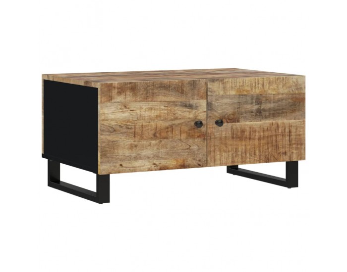 Sonata H Маса за кафе, 80x50x40 см, манго масив и инженерно дърво