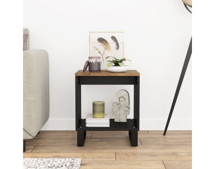 Sonata H Маса за кафе, 40x31x46 см, манго масив и инженерно дърво