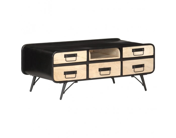 Sonata H Маса за кафе, 100x50x40 см, мангово дърво масив