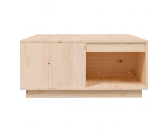 Sonata H Кафе маса, 80x81x36,5 см, борово дърво масив