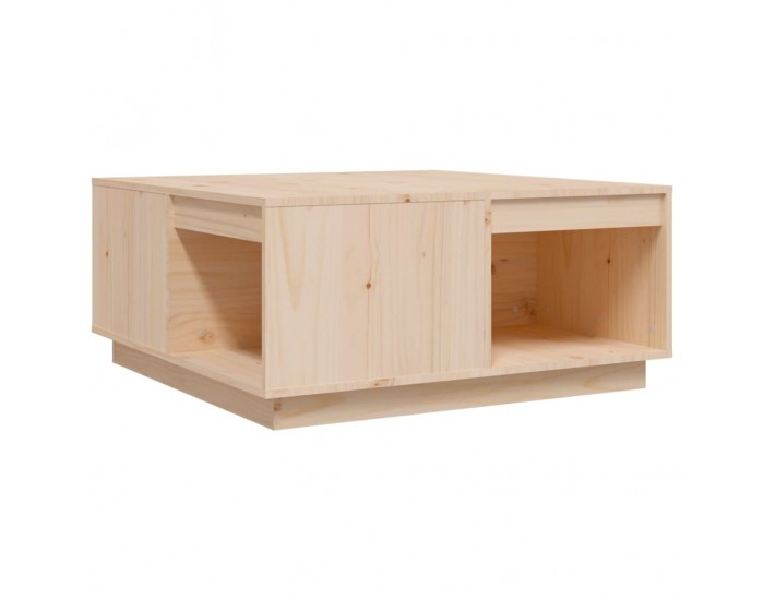 Sonata H Кафе маса, 80x81x36,5 см, борово дърво масив