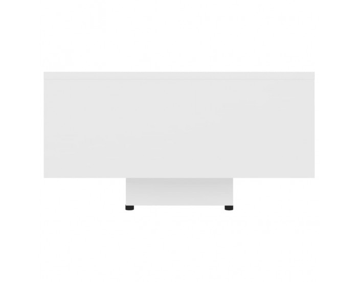 Sonata H Маса за кафе, бяла, 85x55x31 см, инженерно дърво