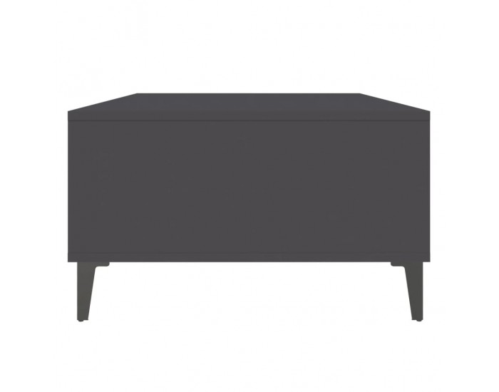 Sonata H Маса за кафе, сива, 103,5x60x35 см, инженерно дърво