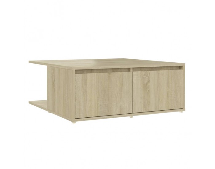 Sonata H Маса за кафе, дъб сонома, 80x80x31 см, инженерно дърво