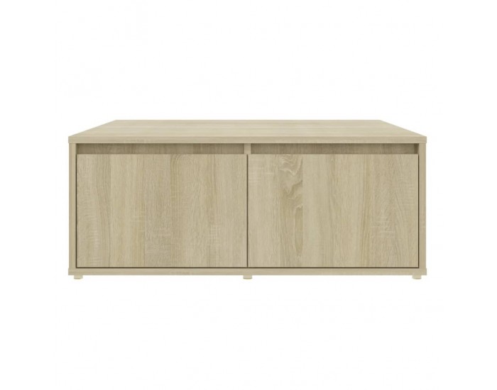 Sonata H Маса за кафе, дъб сонома, 80x80x31 см, инженерно дърво