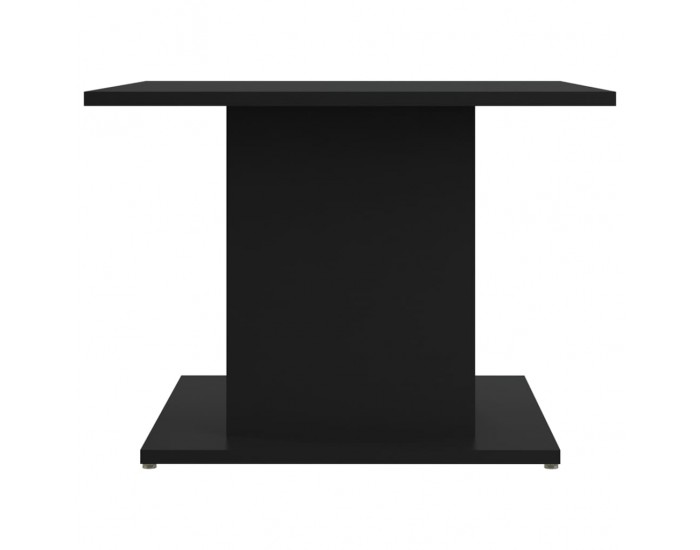 Sonata H Маса за кафе, черна, 55,5x55,5x40 см, инженерно дърво