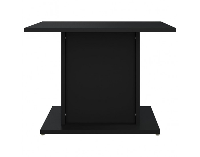 Sonata H Маса за кафе, черна, 55,5x55,5x40 см, инженерно дърво