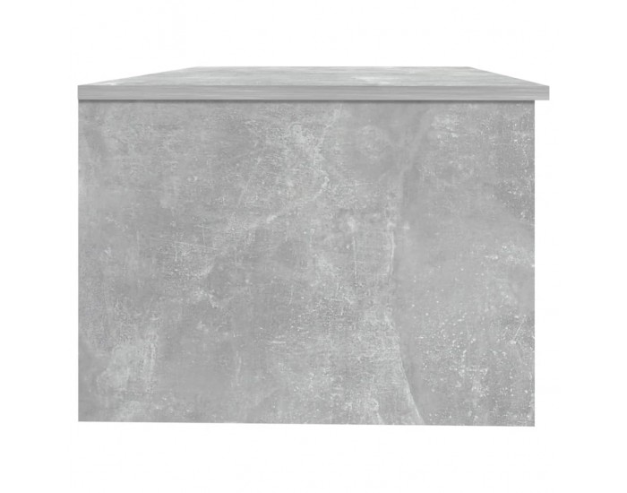 Sonata H Маса за кафе, бетонно сива, 102x50x36 см, инженерно дърво