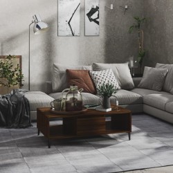 Sonata H Маса за кафе, кафяв дъб, 103,5x60x35 см, инженерно дърво - Холни маси