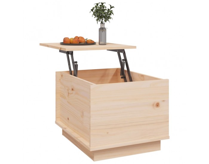 Sonata H Кафе маса, 40x50x35 см, борово дърво масив