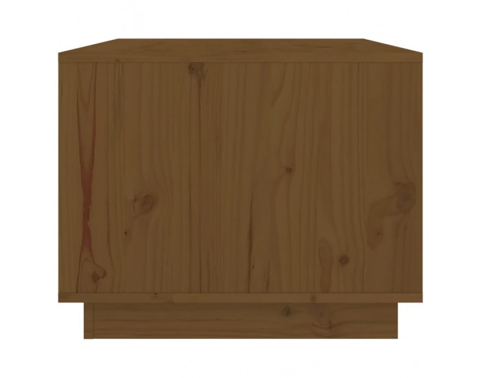 Sonata H Кафе маса, меденокафява, 80x50x40 см, бор дърво масив