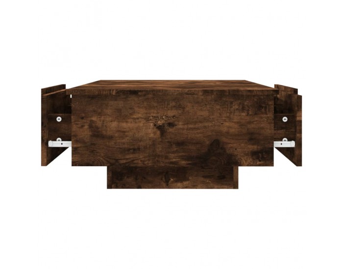 Sonata H Маса за кафе, опушен дъб, 90x60x31 см, инженерно дърво