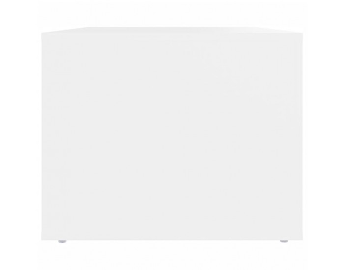 Sonata H Маса за кафе, бяла, 80x50x40 см, инженерно дърво