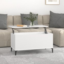 Sonata H Кафе маса, бяла, 90x44,5x45 см, инженерно дърво - Холни маси