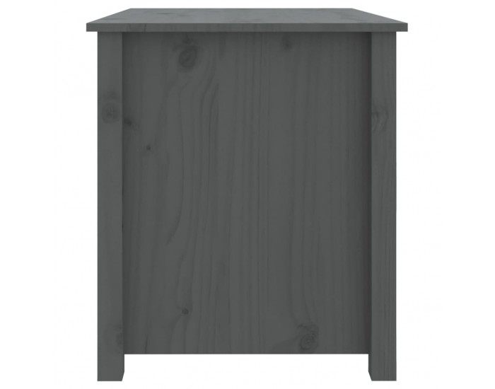 Sonata H Кафе маса, Сиво, 71x49x55 см, борово дърво масив