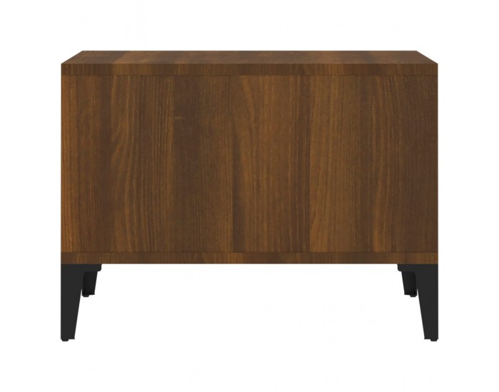 Sonata H Кафе маса, кафяв дъб, 60x50x36,5 см, инженерно дърво