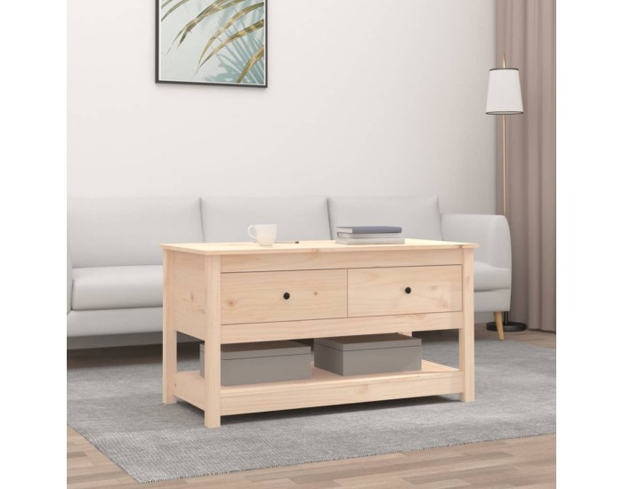 Sonata H Кафе маса, 102x49x55 см, борово дърво масив