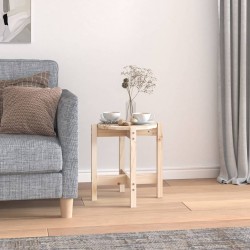 Sonata H Кафе маса, Ø 42,5x45 см, борово дърво масив - Холни маси