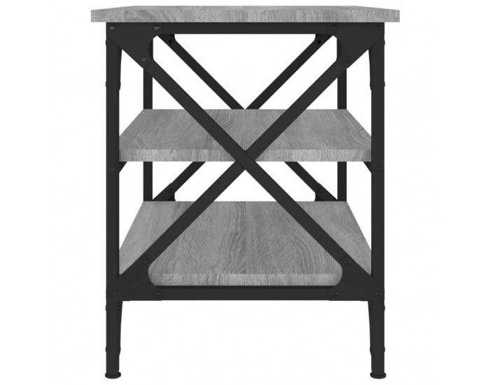 Sonata H Странична маса, cив сонома, 55x38x45 см, инженерно дърво