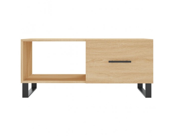 Sonata H Кафе маса, дъб сонома, 90x50x40 см, инженерно дърво