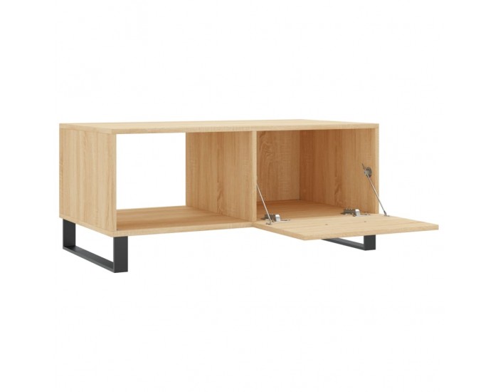 Sonata H Кафе маса, дъб сонома, 90x50x40 см, инженерно дърво